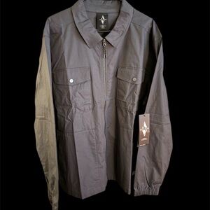 Skechers Men's Dark Gray Lightweight Jacket NET Men’s 2XL​